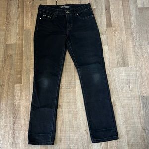 Levi’s MidRise Skinny Black Denim